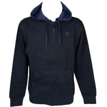 Sudadera con Capucha North Sails para Hombre, Casual y Deportivo, Algodón, Color Marino, Outlet 2024