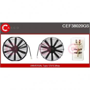 Motor eléctrico ventilador radiador CASCO CEF38020GS
