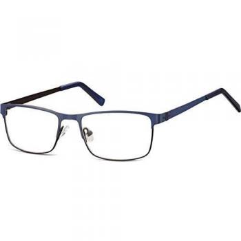 Rectangle Armazón Completo Metal Azules Lentes Recetadas Para Hombre - Gafas Anti-Azules - SmartBuy Collection