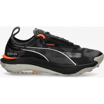 Zapatillas de trail Puma Voyage Nitro 3 GORE-TEX negro blanco gris para hombre, talla 45