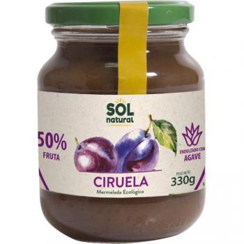 Mermelada de Ciruela con Agave Bio 330g Sol Natural