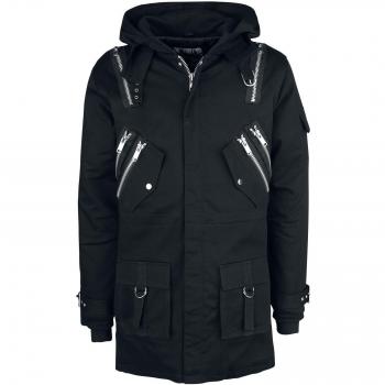 Poizen Industries Nash Parka Abrigo Negro L