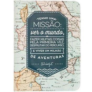 Mr.Wonderful WOA03393 Funda para Pasaporte Tengo Una Misión, Multicolor