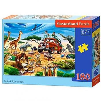 Puzzle Castorland Aventura Safari 180 Piezas