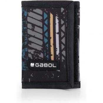 Cartera Gabol ROAD azul y negra resistente al agua