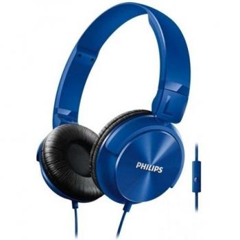 Philips SHL3065 - Auriculares de diadema cerrados tipo DJ con micrófono