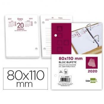 Bloc bufete lider 2020 80grs 110x80 mm