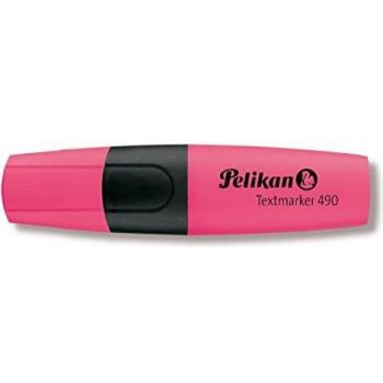 Marcador fluorescente Pelikan 490 color rosa