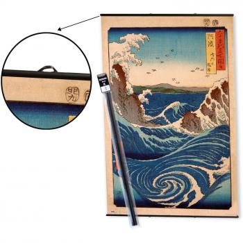 Pack colgador con póster de Naruto 91.5 x 61 cm - Diseño de remolinos