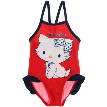 Maillot de bain 1 pièce bébé fille Charmmy kitty Rouge/marine 23mois