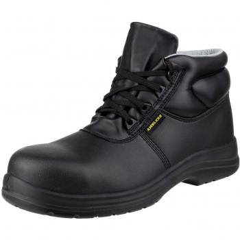 Amblers Black ESD Waterproof Lightweight Lace Up PU Sole Safety Boots 9