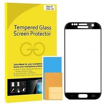 Galaxy S7 Protector de Pantalla, JETech Templado Vidro Cubre Completa Protector de Pantalla para Samsung Galaxy S7