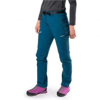 Pantalón largo de mujer Trangoworld Causiat azul - Talla L