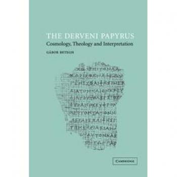 Papiro Derveni: Cosmología, Teología e Interpretación - Edición de tapa dura Cambridge