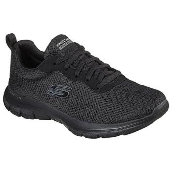 Zapatillas Skechers Flex Appeal 4.1 Total Black para mujer, negro, talla 36.5 EU