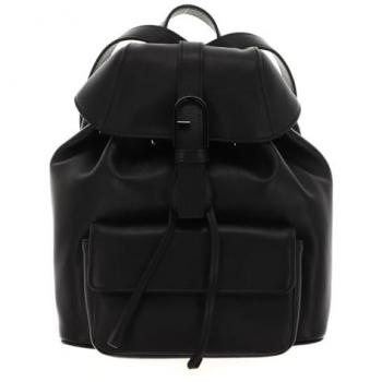 Furla Flow Small Black Leather Backpack for Women