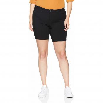 Junarose NOS Jrqueen Masja NW Slim Shorts-K Noos, Pantalones Cortos para Mujer, Negro