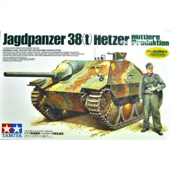 Maqueta Tanque Militar Alemán TD Hetzer - Escala 1:35