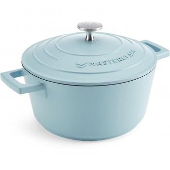 Cacerola de aluminio fundido ligero azul cielo de 2,5 L/20 cm MasterClass