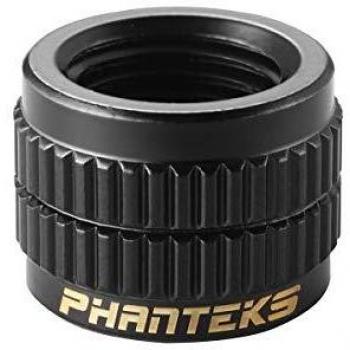 Adaptador Phanteks F-F G1/4 - Negro, Conexión para Refrigeración por Agua