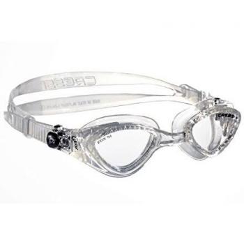 Cressi Gafas de Natación King Crab - Gafas de natación con diseño ergonómico, lentes anti-vaho y protección UV, hebillas ajustables, sellos de silicona para mayor comodidad y ajuste, ideales para