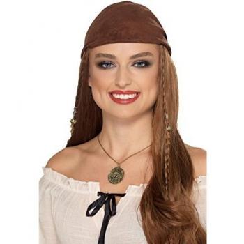 Smiffy's 40344 - Collar pirata para mujer, color bronce, talla única
