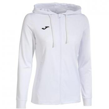 Chaqueta con capucha Joma Sculpture II blanca para mujer