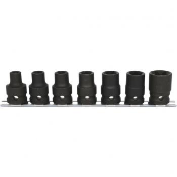 Juego de llaves de vaso de impacto Torx-E KS TOOLS 515.1106, 1/2', 7 piezas (E10-E24)