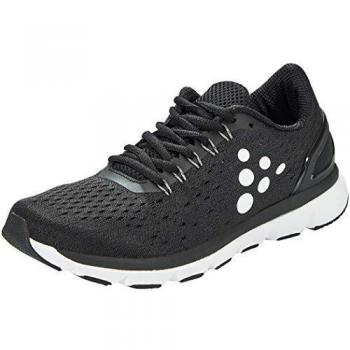 Craft V150 Engineered Women's Running Shoes with Non-Slip Sole, Black/White