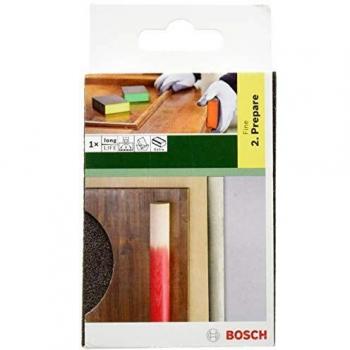 Bosch - Taco abrasivo para lijar a mano, grano fino