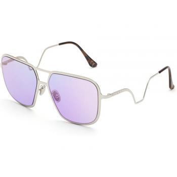 Marni Ha Long Bay Silver Square Unisex Sunglasses Size 59