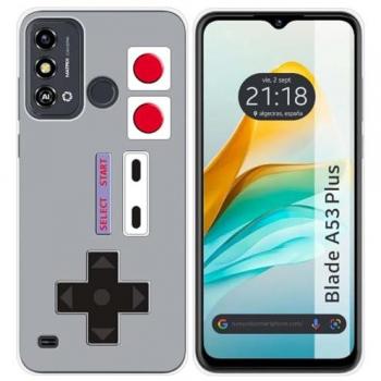 Funda de Silicona para ZTE Blade A53 Plus con Diseño de Consola y Dibujos