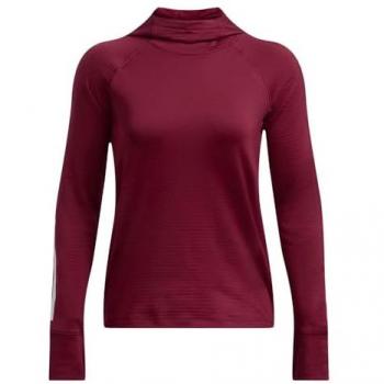 Under Armour Launch Elite Cold Weather Balaclava Hoodie for Women - Dark Red - Size Large
