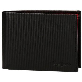 Pepe Jeans 7113161 Stripe Colors Monedero, 11 cm, 0.09 Litros, Negro