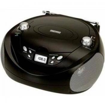 Daewoo M279135 - Radio cd mp3 con usb portatil dbu-37 negro