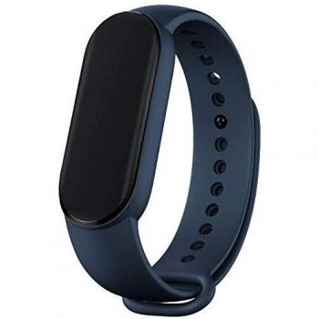 Pinkmovil Correa Compatible con Xiaomi Mi Band 5 Liso Azul