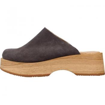 Zuecos de Mujer Yellow Noa Gris