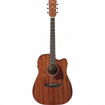 Ibanez Performance PF12MHCE Acoustic Electric Guitar, Rosewood, Open Pore Natural