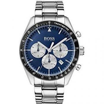 Hugo Boss Watch Mens Chronograph Quartz Watch with Stainless Steel Strap 1513630