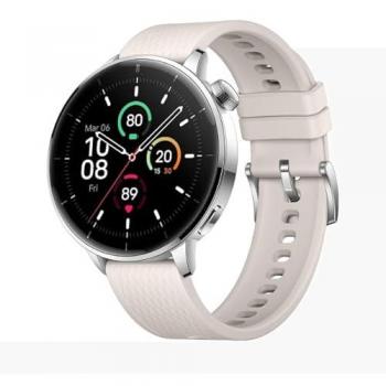 OnePlus Watch 3 43mm Silver Steel Smartwatch with AMOLED Display, Bluetooth 5.2, GPS, NFC, Up to 60 Hours Battery Life