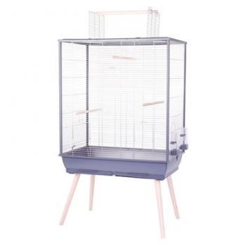 Jaula para pájaros Zolux Neolife Gris
