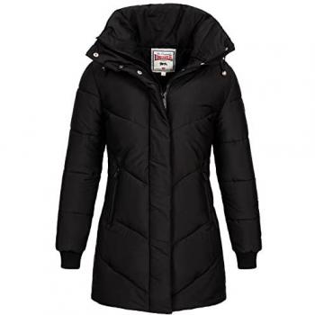 Lonsdale Beeley Women's Winter Down Jacket Black XL
