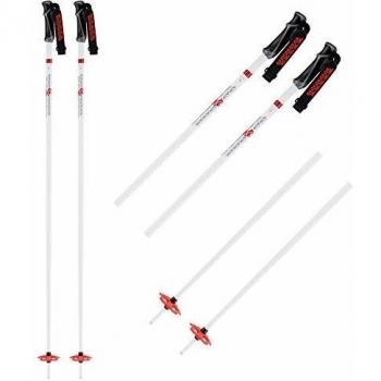 K2 Freeride 18 - Bastones de esquí para Hombre, Hombre, 10D3401.1.1.120, Blanco, 120