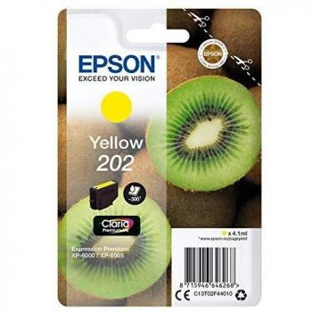 Epson 202 4.1ml 300páginas Amarillo cartucho de tinta - Cartucho de tinta para impresoras