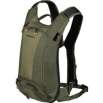 SHIMANO Unzen II Trail - Mochila Bicicleta - 6l Oliva 2019