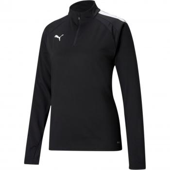 Camiseta de Manga Larga Puma Team Liga para Mujer - Color Negro, Sudadera Fútbol Mujer Talla M