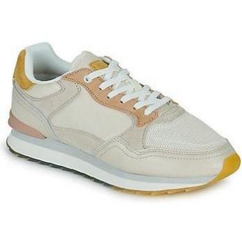 Hoff Toulouse Women's Beige Leather Sneakers
