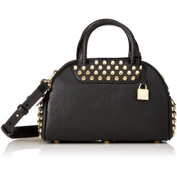 Michael Kors - Austin Leather Bowling, Bolsos bolera Mujer, Schwarz