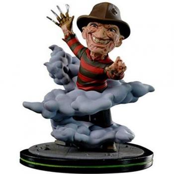 Figura Quantum Mechanix Pesadilla en Elm Street Freddy Krueger 10 cm Q-Fig