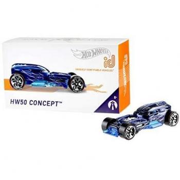 Mattel - Hot Wheels ID Vehículo de juguete, coche 50 aniversario, +8 años